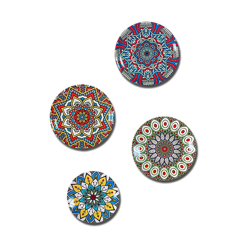 Bohemian style ceramic decorative plate Living room decoration sitting plate decoration background wall hanging plate