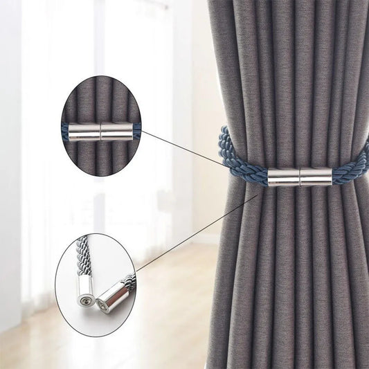 1 pcs Magnetic Curtain Tieback High Quality Holder Hook Buckle Clip Curtain Tieback Decorative Home Accessories