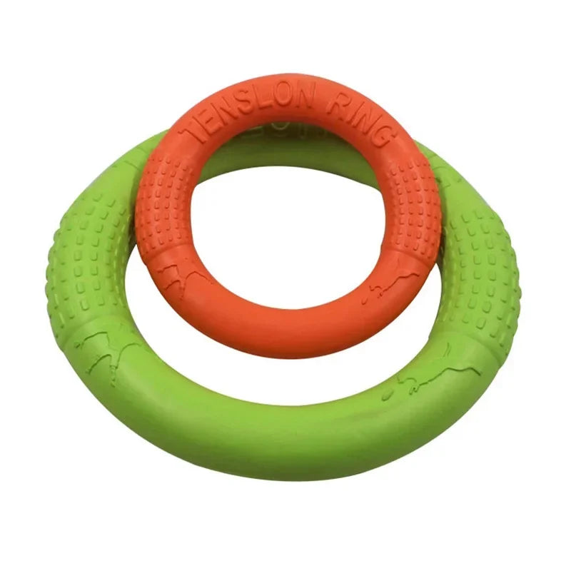 Dog Toys Pet Flying Discs EVA Dog Training Ring Puller Resistant Toys for Dog Floating Puppy Bite Ring Toy Interactive Pet Items