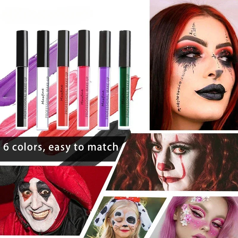 Halloween Lip Gloss Shiny Lip Tint Glossy Pops Lipstick Lip Plumper Gloss Lip Stain Kawaii Makeup Korean Beauty Free Shipping