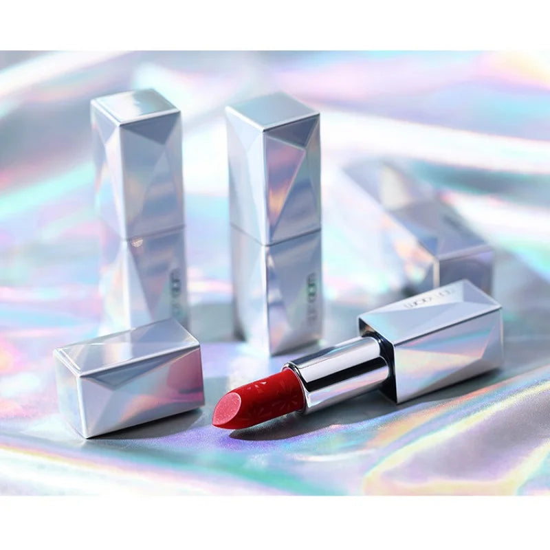 Magnetic Snap Lipstick Orange Cream Orange A Bao Color Does Not Fade No Stain on Cup Positive Waterproof Smear-Proof