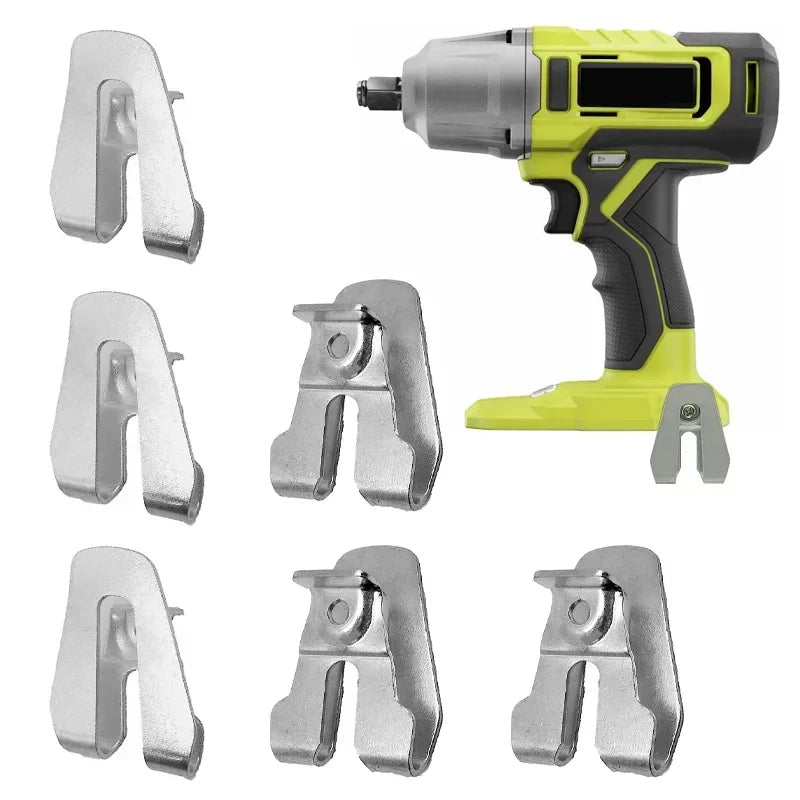 1/2/3PCS Belt Clip Hooks with Screws for Ryobi/for Ridgid Impact Driver Drill Holder Wrench Hooks Clip Power Tool Accessories