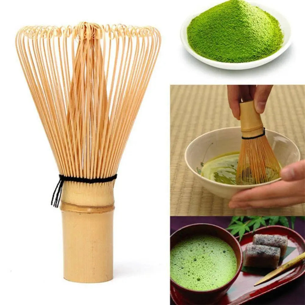 Bamboo Matcha  Chasen Tool Preparing China Green Tea Whisk Matcha Mixer Powder Brush Tool For Tea Ceremony Tea Drinking