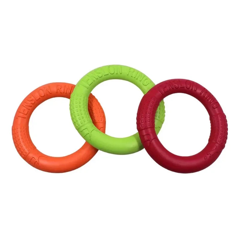 Dog Toys Pet Flying Discs EVA Dog Training Ring Puller Resistant Toys for Dog Floating Puppy Bite Ring Toy Interactive Pet Items