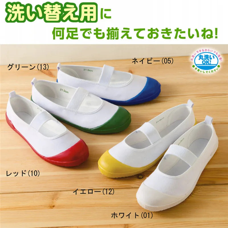 Japan Japanese JK School Uniform Uwabaki Shoes Indoor Shoes Cosplay Flat For Lolita Sweet Girls Comfortable Sports Gym