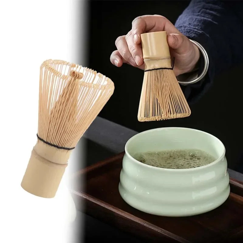 Matcha Tea Brush Baiben Li Song Dynasty Tea Ordering BlenderTool Matcha Bowl Bamboo Stand Tea Dial Stirring Brushes Bamboo Brush