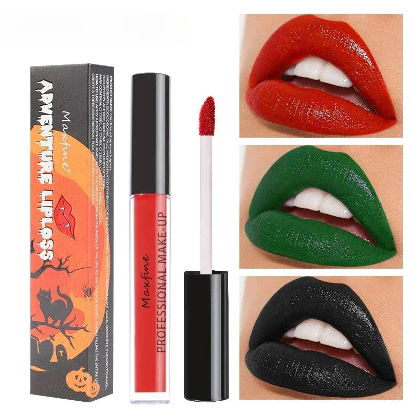 Halloween Lip Gloss Shiny Lip Tint Glossy Pops Lipstick Lip Plumper Gloss Lip Stain Kawaii Makeup Korean Beauty Free Shipping