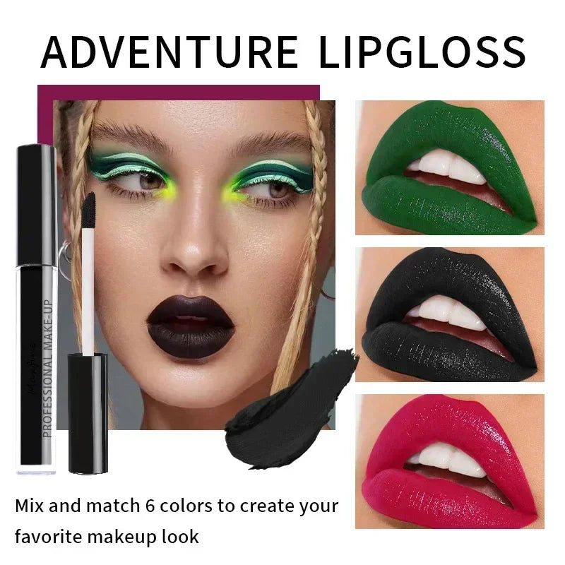 Halloween Lip Gloss Shiny Lip Tint Glossy Pops Lipstick Lip Plumper Gloss Lip Stain Kawaii Makeup Korean Beauty Free Shipping