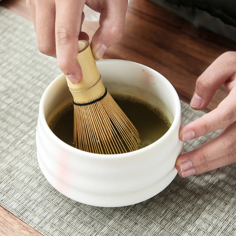 High Quality Japanese Traditional Matcha Bowl Ceramic Tea Set Accessories Tea Ceremony Tea Art Tools Matcha Mixing Bowl