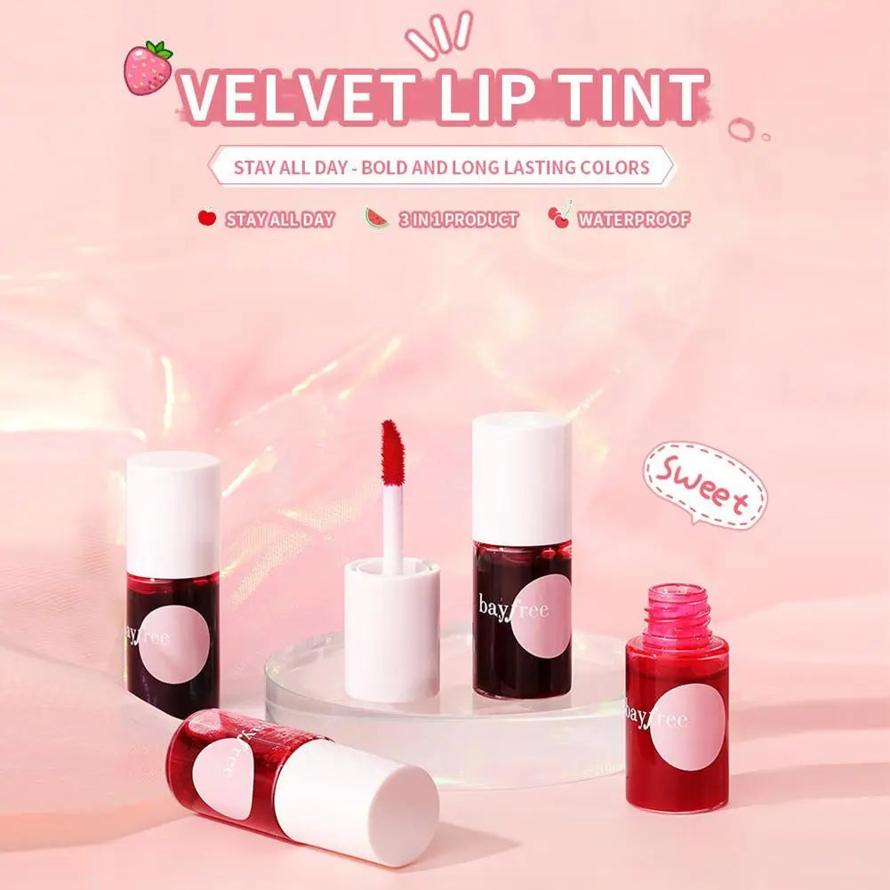 Lip Stain Waterproof Dual-use Natural Effect Lips Eyes Cheeks Liquid Lip Tint for Beauty  Beauty Lips Cosmetics Gloss 2024