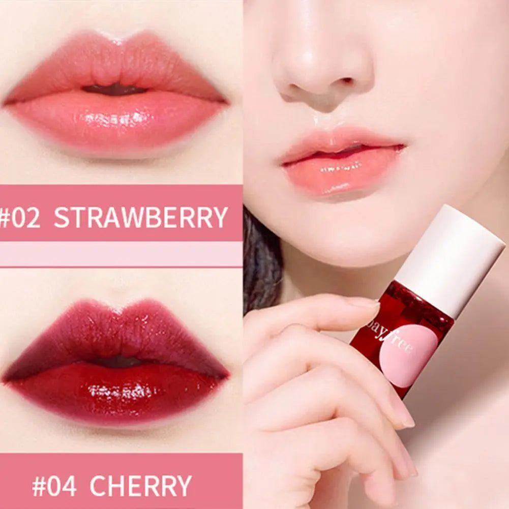 Lip Stain Waterproof Dual-use Natural Effect Lips Eyes Cheeks Liquid Lip Tint for Beauty  Beauty Lips Cosmetics Gloss 2024